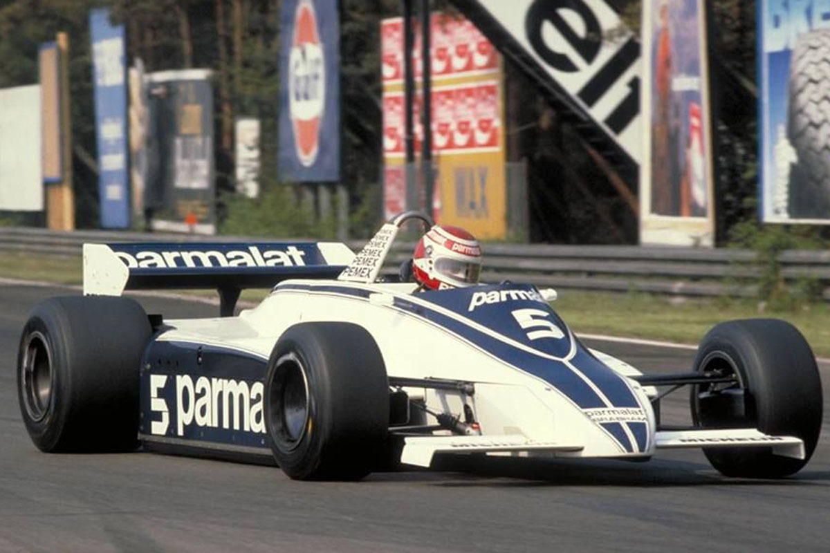1/43 カウルオープン エンジン付き キット ブラバム・BT49C (Brabham BT49C) 1981 ネルソン・ピケ ワールド チャンピオン