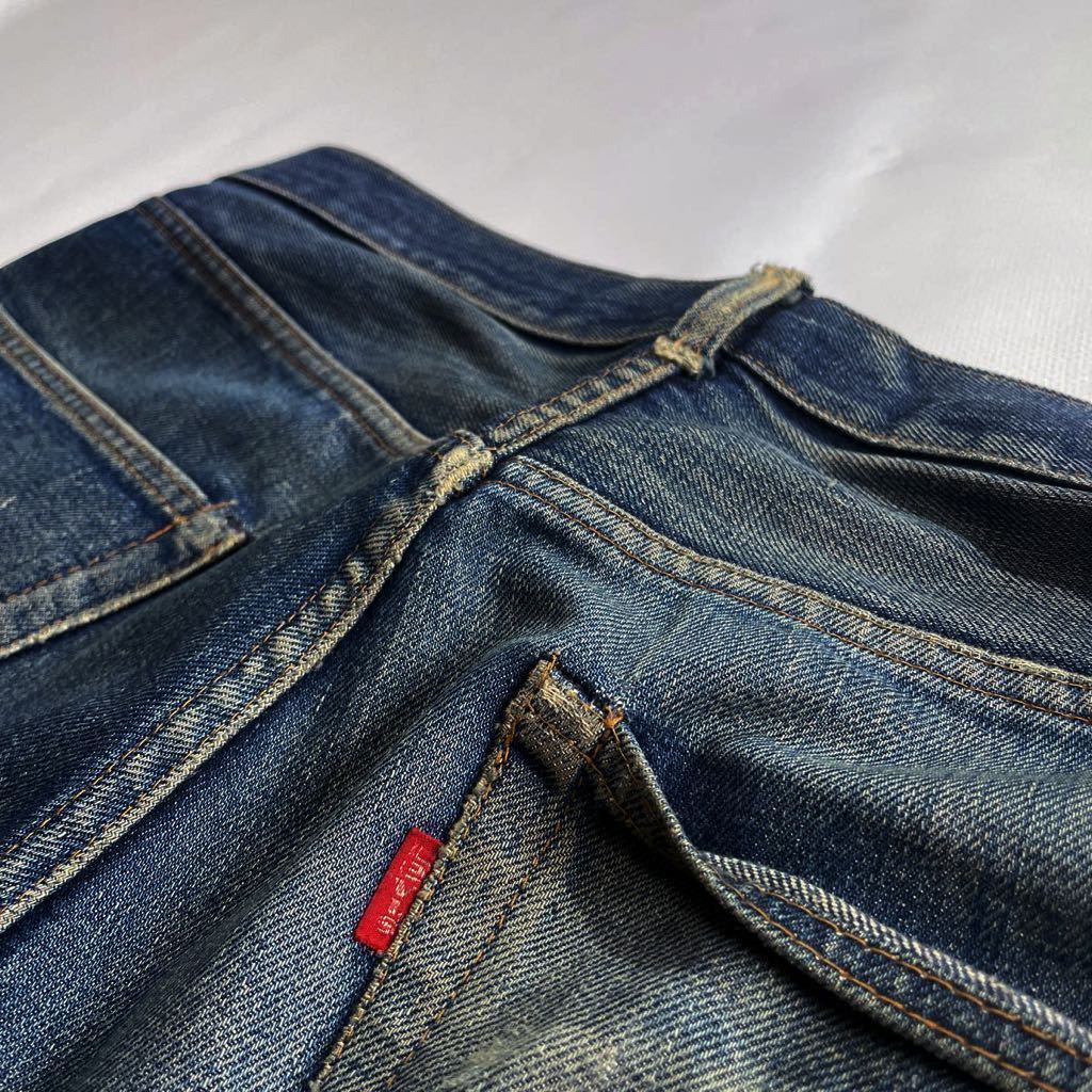 美色♪66前期 70s USA製 Levis 501 オリジナル ビンテージ リーバイス 501 66前期 リペア ペンキ_画像5