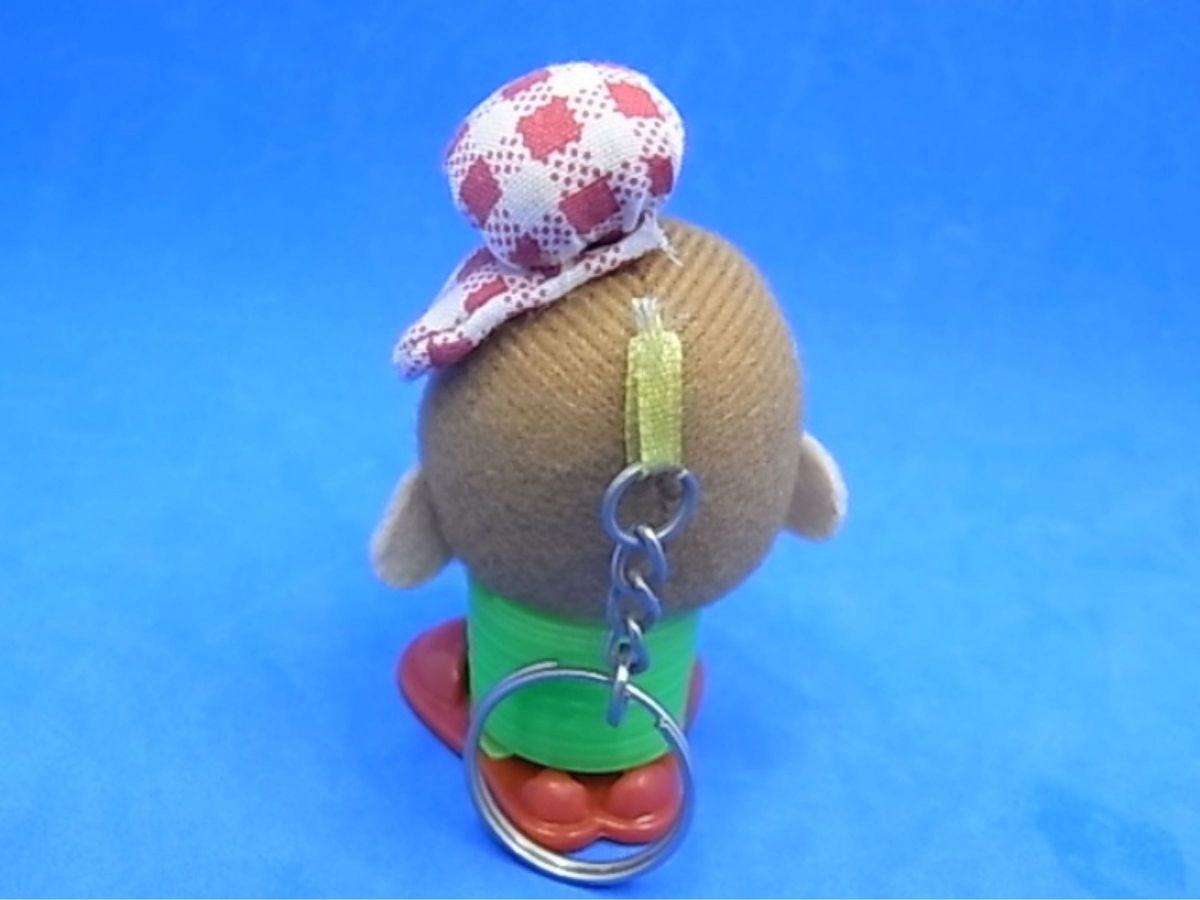 サル コイル ぬいぐるみ マスコット リング キーホルダー 猿 サル コイル ぬいぐるみ マスコット リング キーホルダー 猿