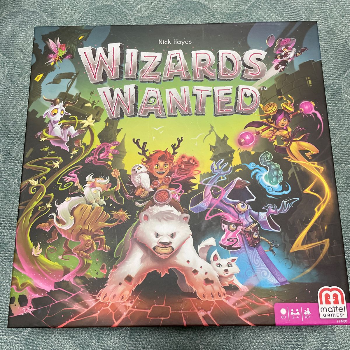 マテル 魔法使いの修行の旅 FFN80 WIZARDS WANTED マテルゲーム　mattel Games ボードゲーム