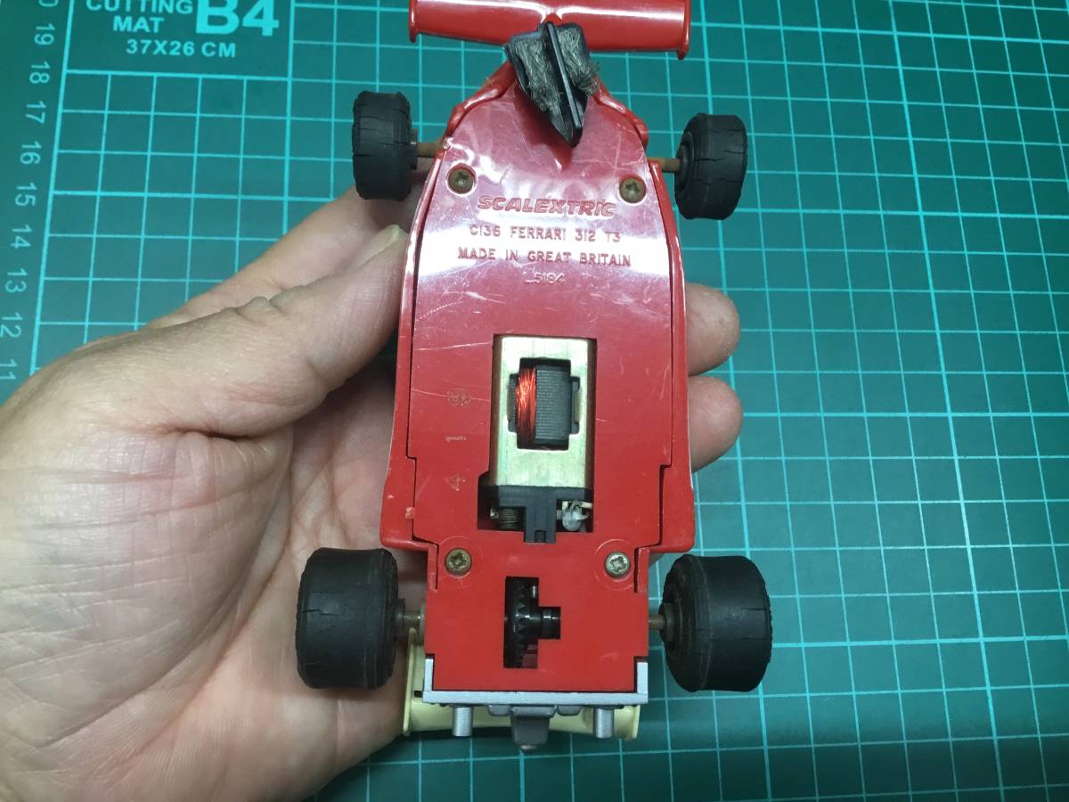 【ミニカー】SCALEXTRIC FERRARI 312 T3 スロットカー スケーレックストリック フェラーリ_画像7