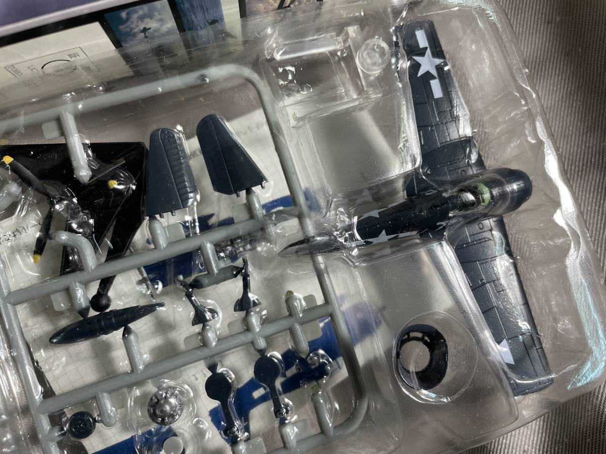 F-toys ウイングキットコレクション番外編 永遠の０◆1/144 F6F-5ヘルキャット 第38機動部隊 タイコンデロガ搭載機の画像2