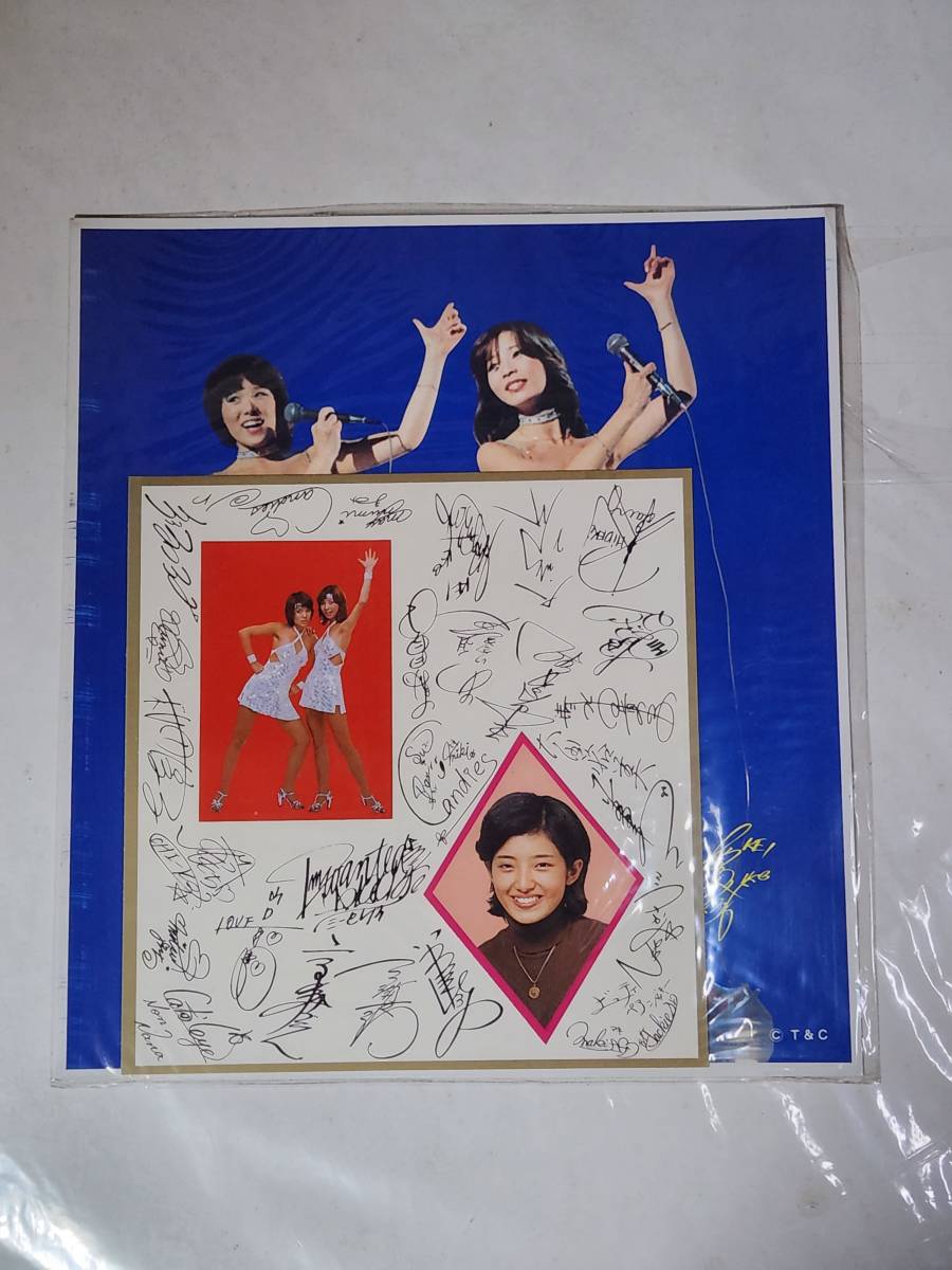 58-3 Showa Retro Pink Lady Lady Format Bromide Color Paper
