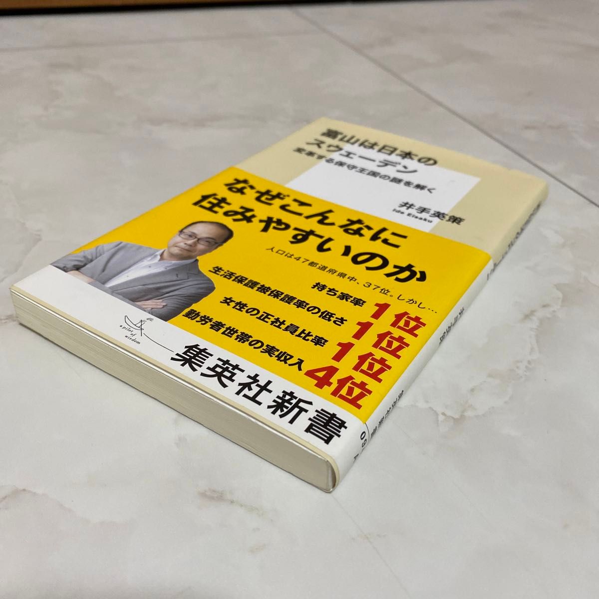 富山は日本のスウェーデン　変革する保守王国の謎を解く （集英社新書　０９４４） 井手英策／著