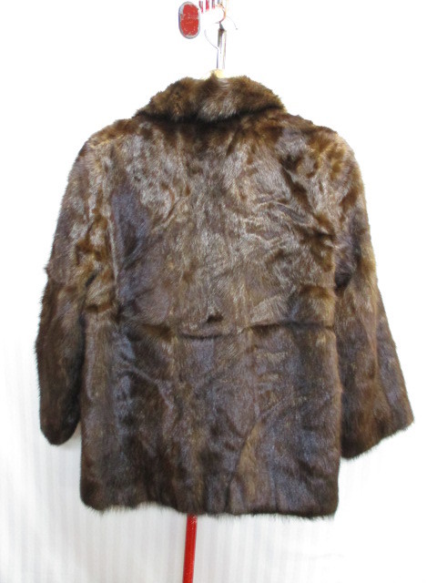 ミンクコート　SIZE１３ XL LL　毛皮コート　リアルファーコート　ファージャケット　毛皮ジャケット　ミンクファー　毛皮使用コート11301_画像2