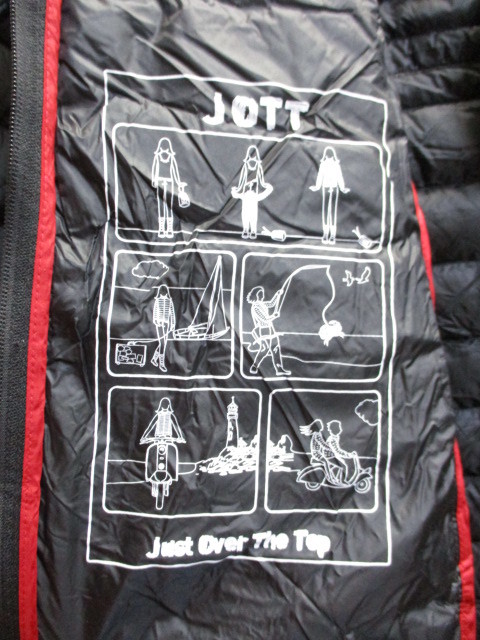 JOTT　ジョット　ダウンコート　SIZE M　黒　ライトダウンパーカー　ロングダウンウエア　ダウンロングジャケット　ダウンフーディー12234_画像5