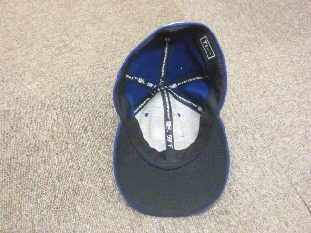 USA製　NEW ERA　ニューエラ　テキサス・レンジャース　ベースボールキャップ　73/8　オーセンティック　野球帽子　刺繍キャップ　12160_画像4