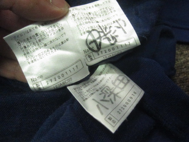 MIZUNO PRO　ミズノプロ　長袖アンダーシャツ　３枚セット　メンズO XL LL　紺　厚手インナーシャツ 野球 ハイネックコンプレッション12169_画像5