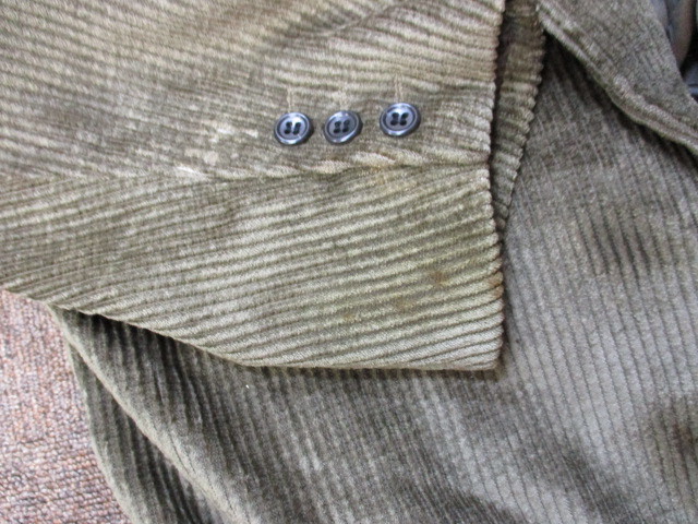 クリスチャンディオール ムッシュ 90sヴィンテージ コーデュロイ地テーラードジャケット メンズL コーデュロイジャケット ブレザー12221の画像6