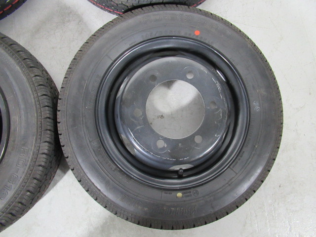 激安即決 中古タイヤホイール 4本 トヨタダイナ 純正 ジャストロー BS RD-613 STEEL 145/80R13 88/86N LT+13×4J PCD170-6H ET91 133Φ _画像5