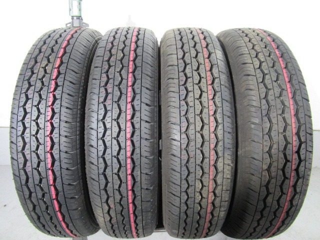 激安即決 中古タイヤホイール 4本 トヨタダイナ 純正 ジャストロー BS RD-613 STEEL 145/80R13 88/86N LT+13×4J PCD170-6H ET91 133Φ _画像7