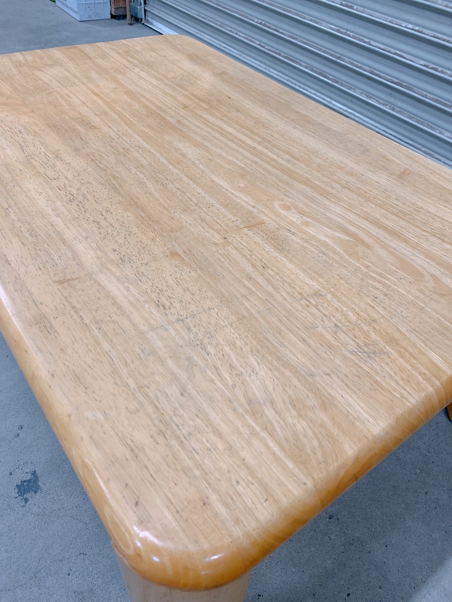 中古 木製 折りたたみテーブル サイドテーブル 簡易テーブル 座卓 テーブル 机 引取歓迎 茨城 231219か2 I12 180_画像2