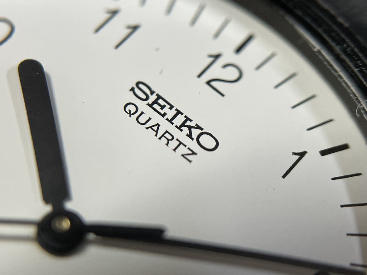 【超希少モデル】SEIKO セイコー Chariot シャリオ9021-6010 ホワイト文字盤 諏訪精工舎製 ジョブズ愛用シャリオ同世代 【電池交換済み】 _画像6