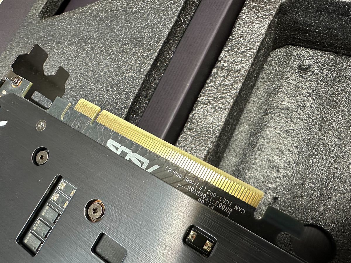 【1円スタート・美品】ASUS TUF Gaming NVIDIA GeForce RTX 3070 搭載ビデオカード TUF-RTX3070-O8G-V2-GAMING【動作確認済み】_画像9