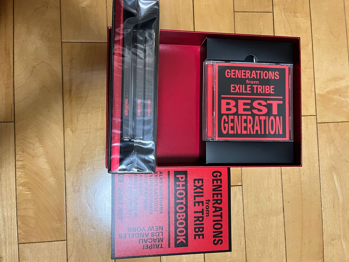 GENERATIONS ベストアルバム(CD3枚+DVD4枚+フォトブック2冊 セット)