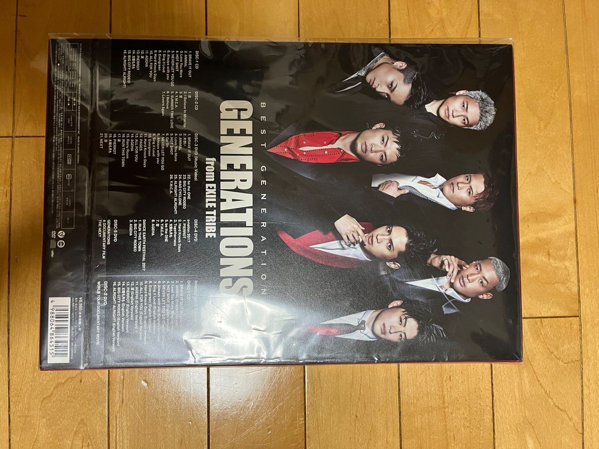 GENERATIONS ベストアルバム(CD3枚+DVD4枚+フォトブック2冊 セット)