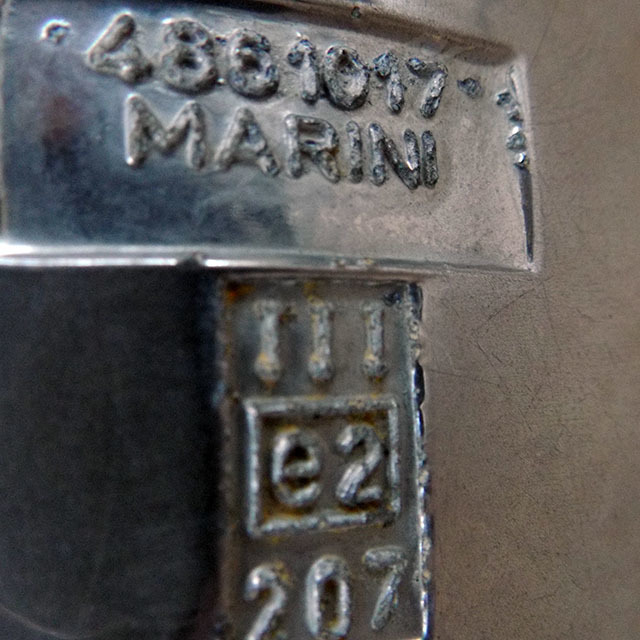 アルファロメオ純正　マリニ MARINI 4861017 ミラー 2個セット USED品 当時物_画像7