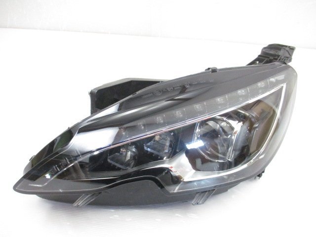 即決あり プジョー 308 T9 純正 左 LED ヘッド ライト 98005464 80-02 (B036858)_画像1