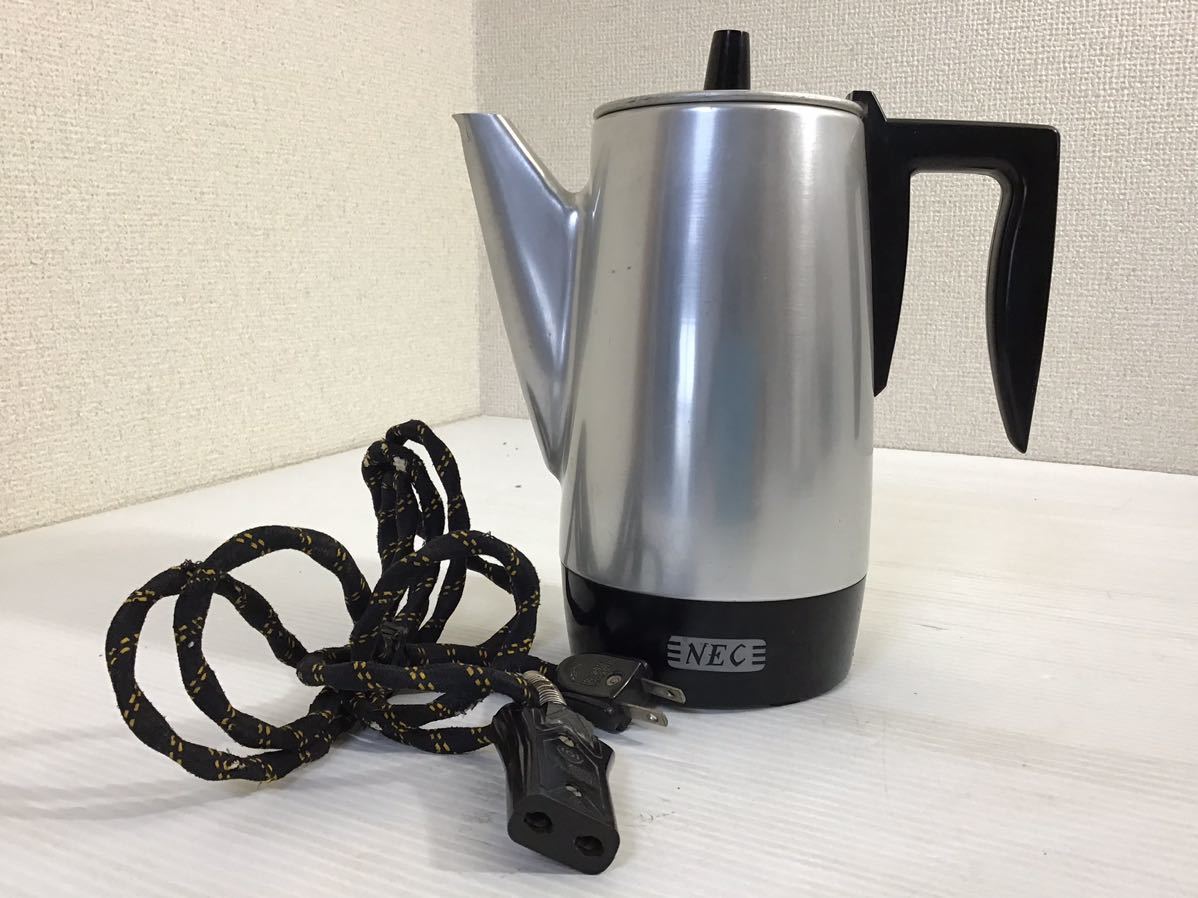 昭和レトロ NEC 電気ポット EP-1201 湯沸かし器 アンティーク 1 昭和レトロ NEC 電気ポット EP-1201 湯沸かし器 アンティーク 1
