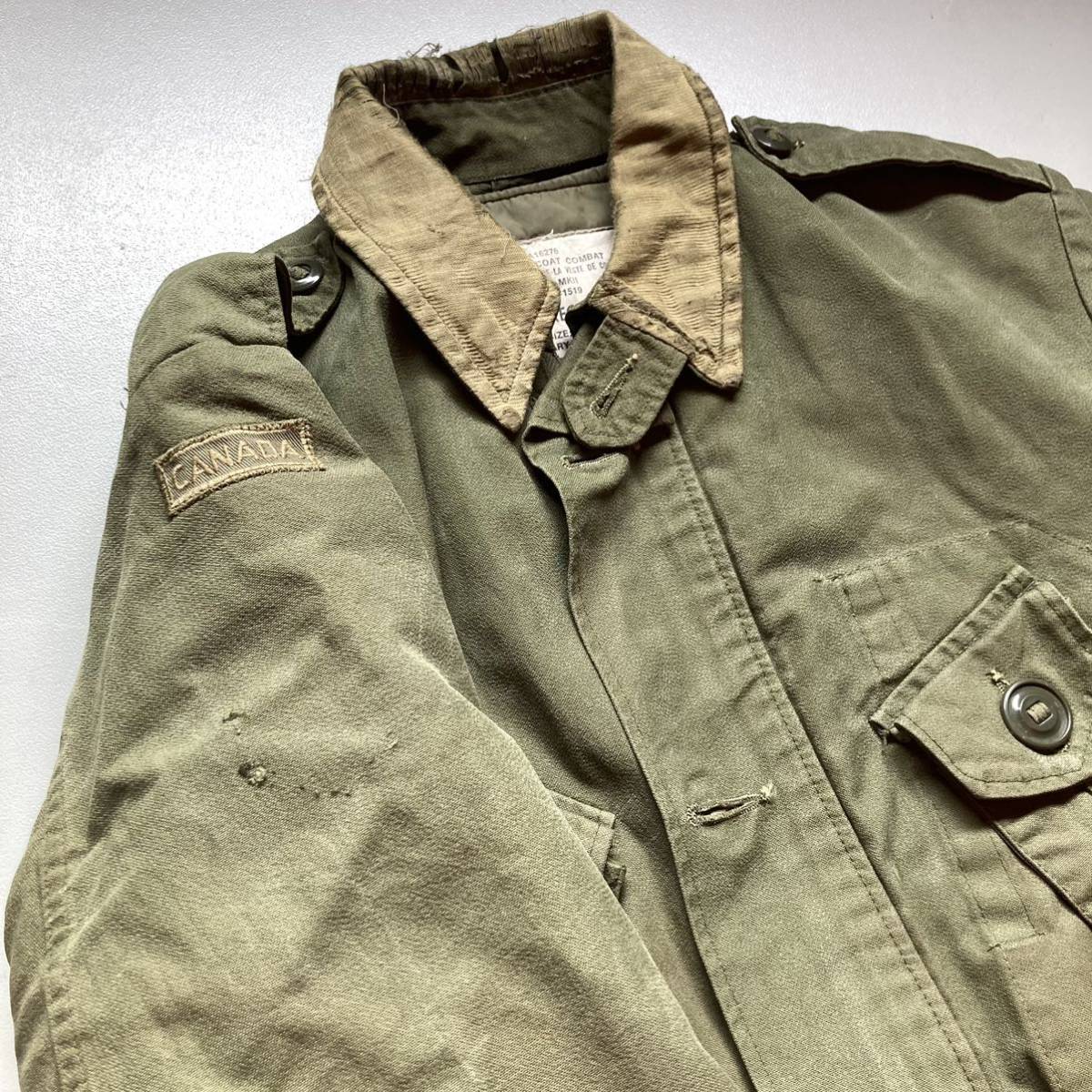 80s Canadian army MK2 combat jacket 80年代 カナダ軍 コンバットジャケット_画像4