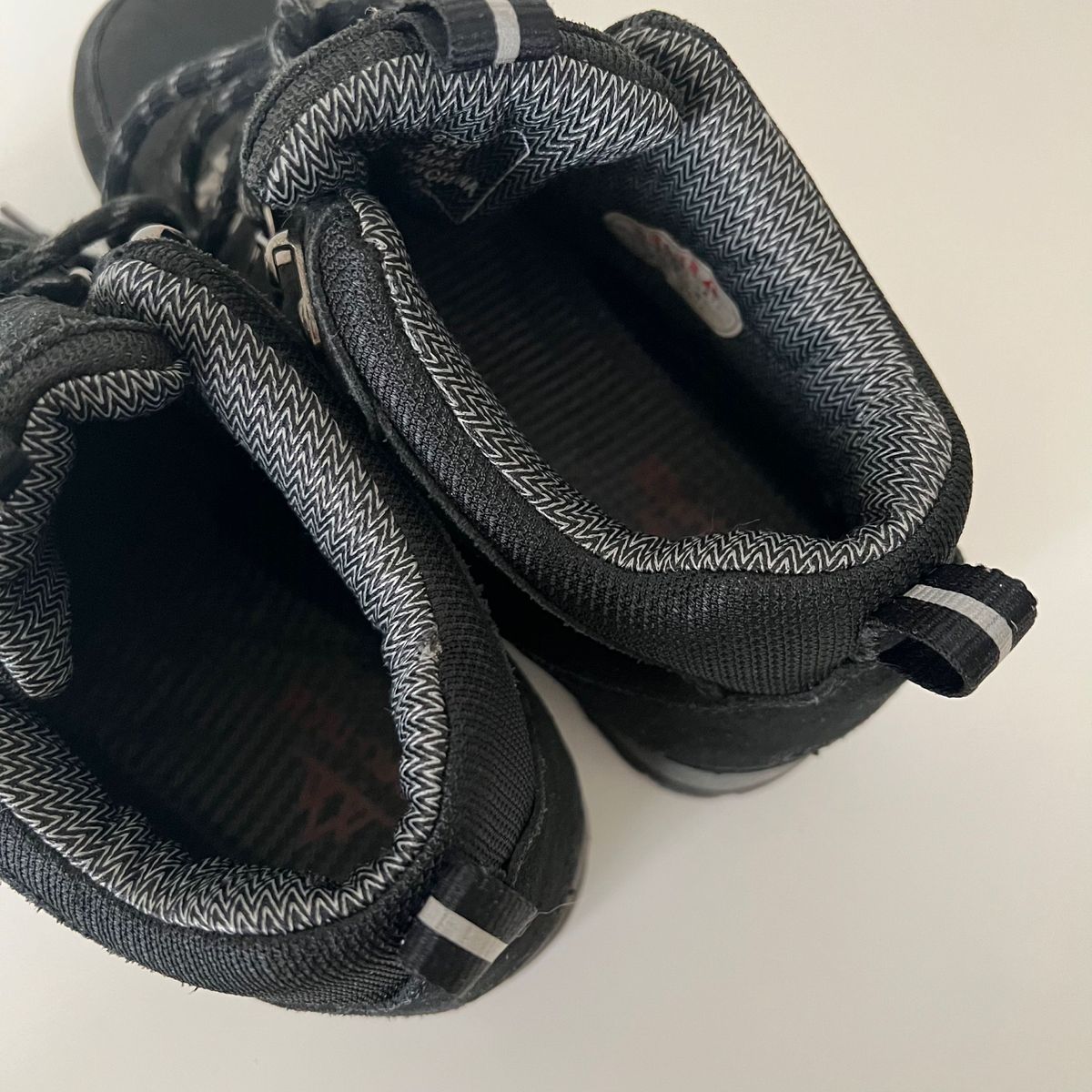 HYDRO-TECH ブーツ　スニーカー　メンズ　24.5cm 登山靴　ブラック ウォーキング 黒　トレッキングシューズ　メンズ