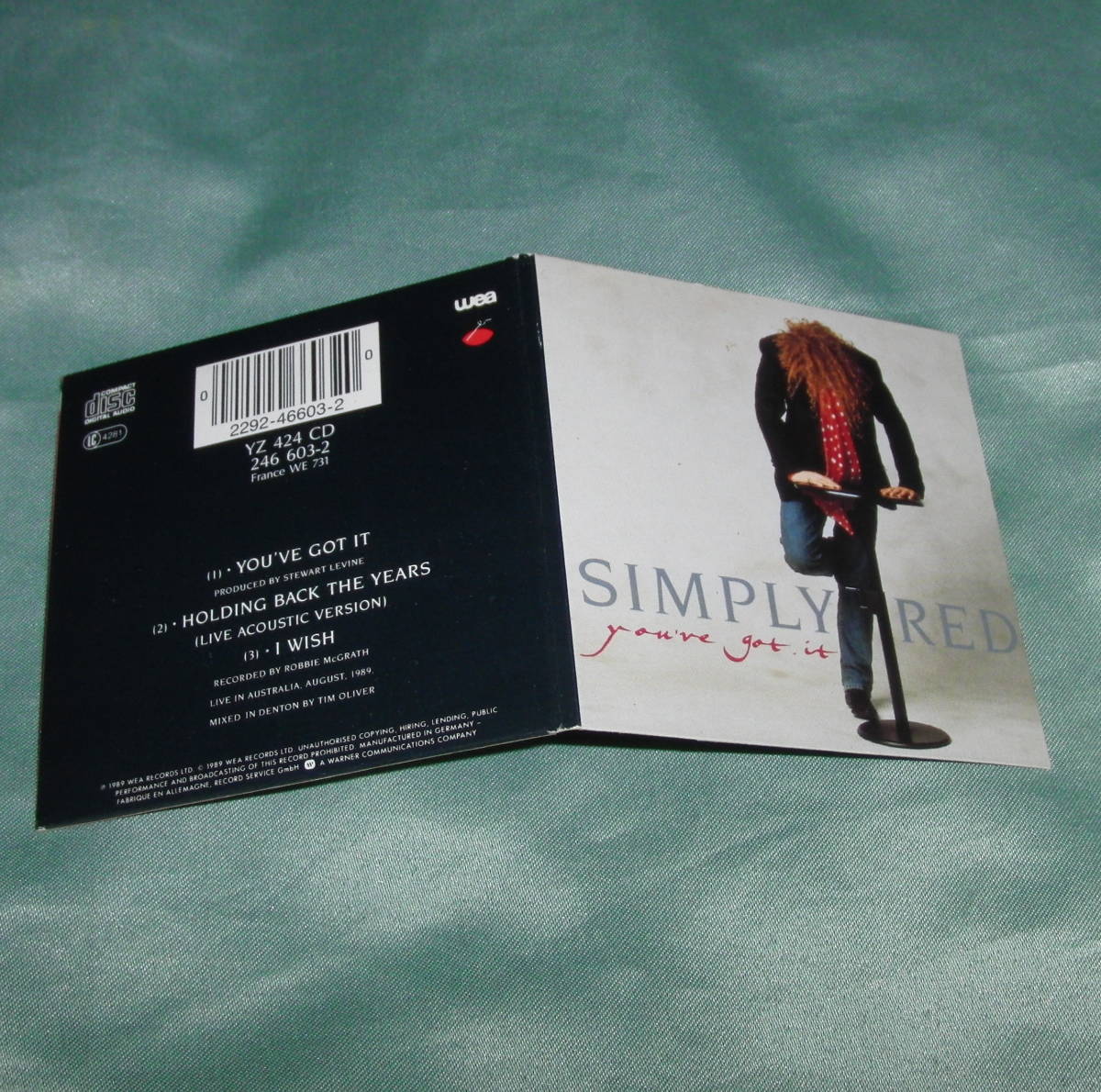 8cmCD／シンプリーレッド SIMPLY RED：You've Got It_画像2