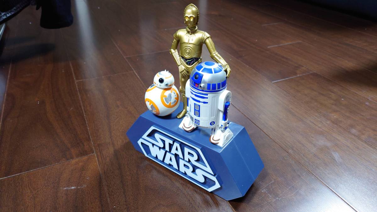 スターウォーズキャラクター（R2-D2・C-3PO・BB-8）付貯金箱_画像2