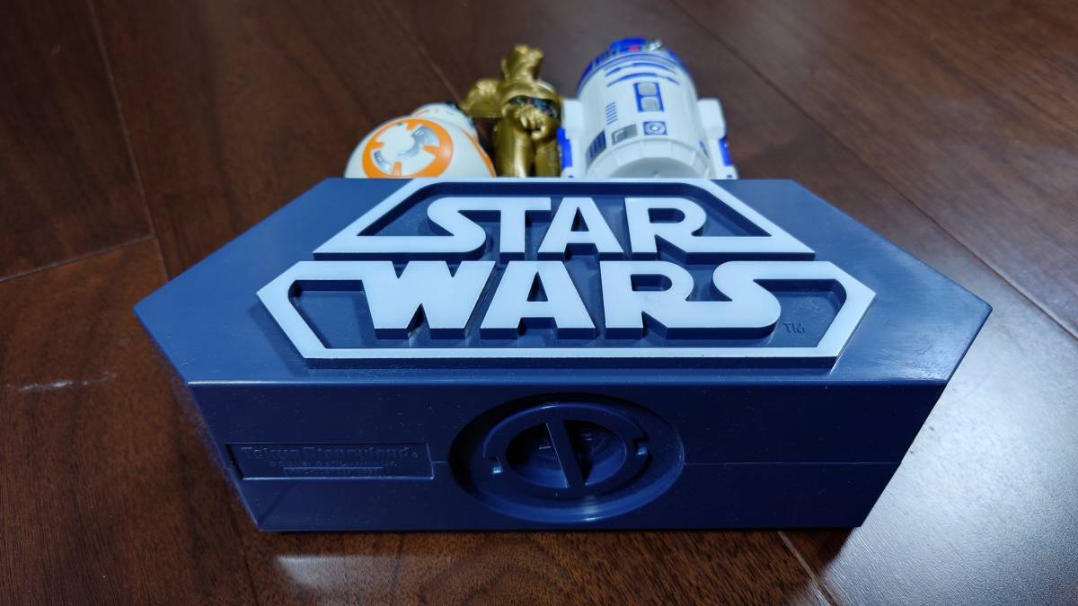 スターウォーズキャラクター（R2-D2・C-3PO・BB-8）付貯金箱