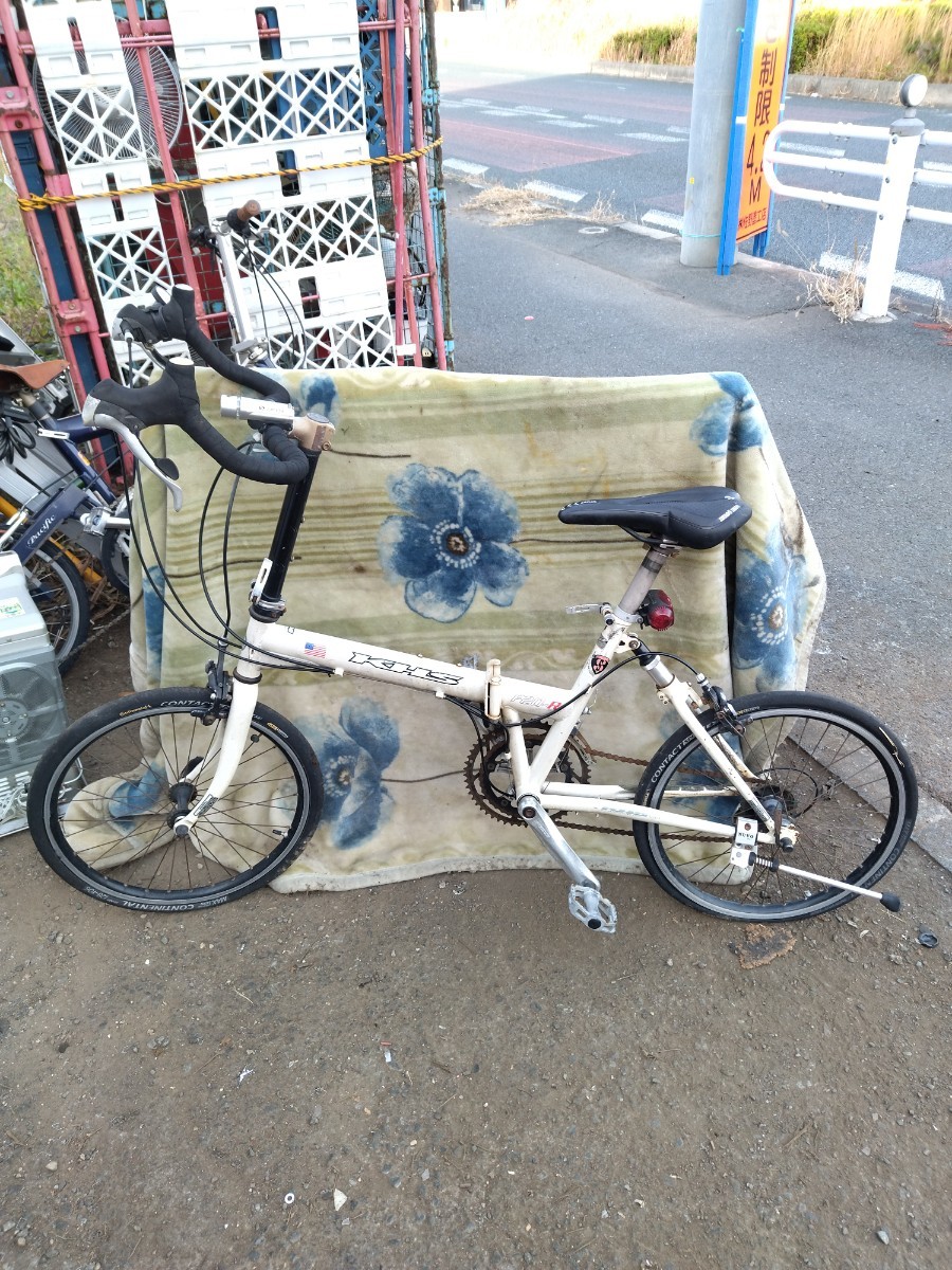 KHS F20-R 折りたたみ自転車 20インチ ミニベロ ジャンク 愛知県豊橋市_画像1