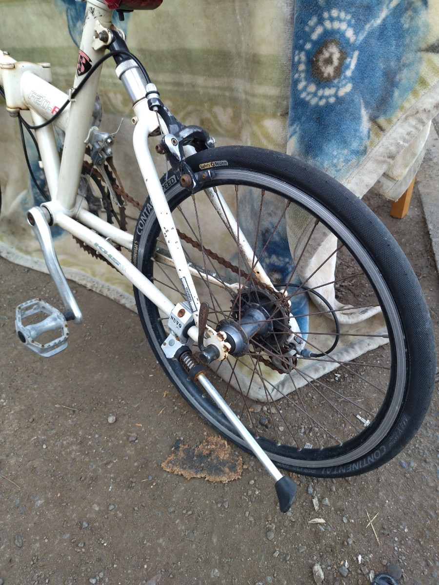 KHS F20-R 折りたたみ自転車 20インチ ミニベロ ジャンク 愛知県豊橋市_画像4