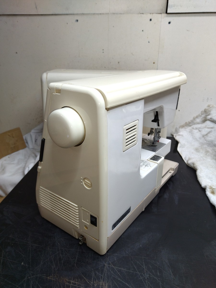 JANOME ジャノメ SECIO セシオ MODEL 8200 コンピューターミシン ジャンク_画像4