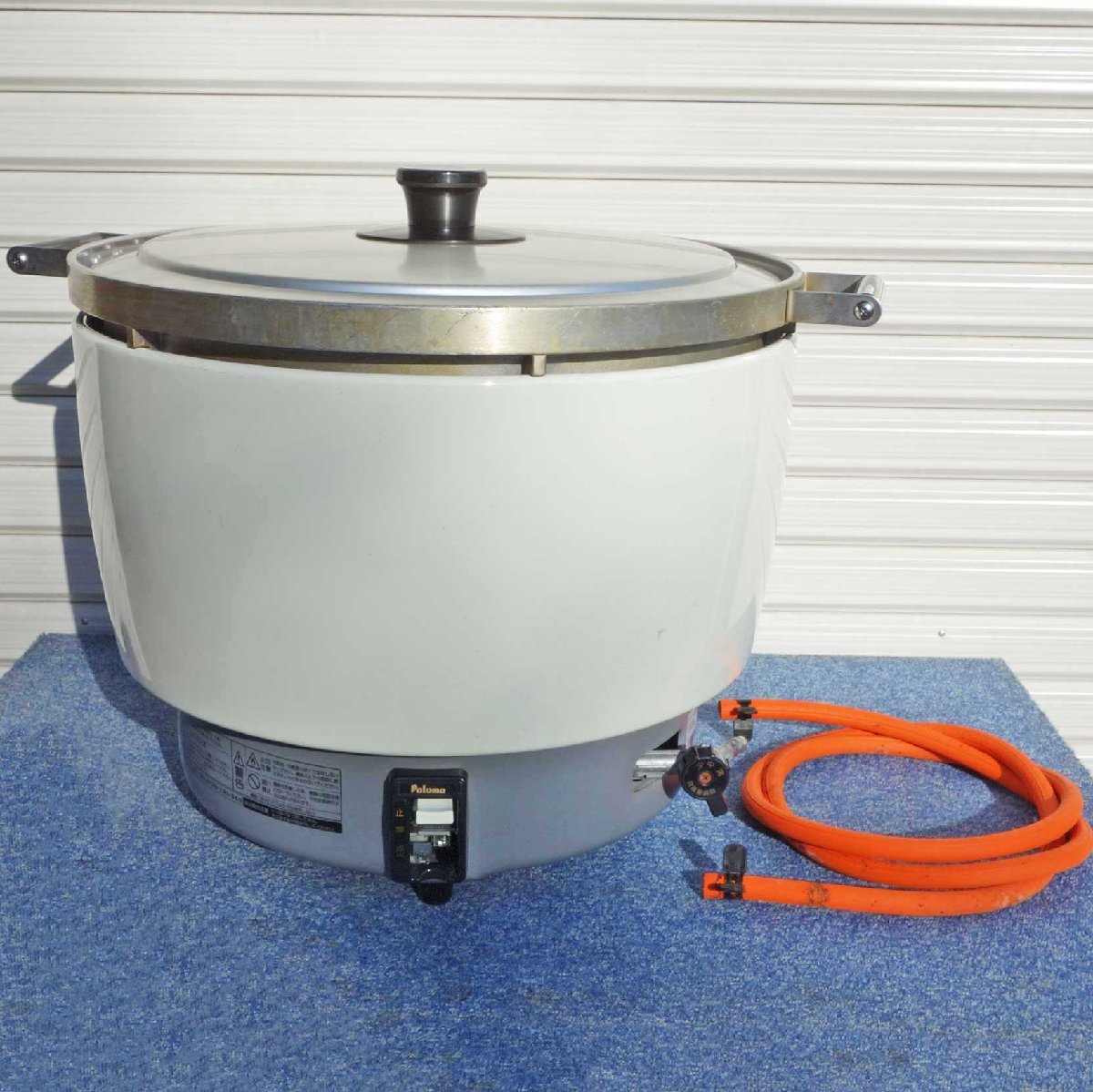 パロマ 業務用 ガス炊飯器 PR-10DSS-1 ◆ LPガス 10L（5.5升） 2022年製 大型炊飯器 プロパン用_画像2