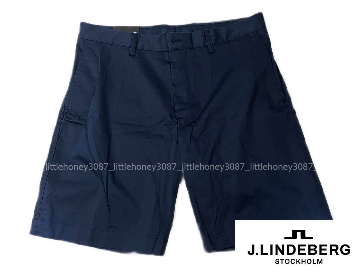 J.LINDEBERG J.リンドバーグ ゴルフ ショートパンツ NHATAN SUPER SATIN SHORTS(31)[4]_画像1