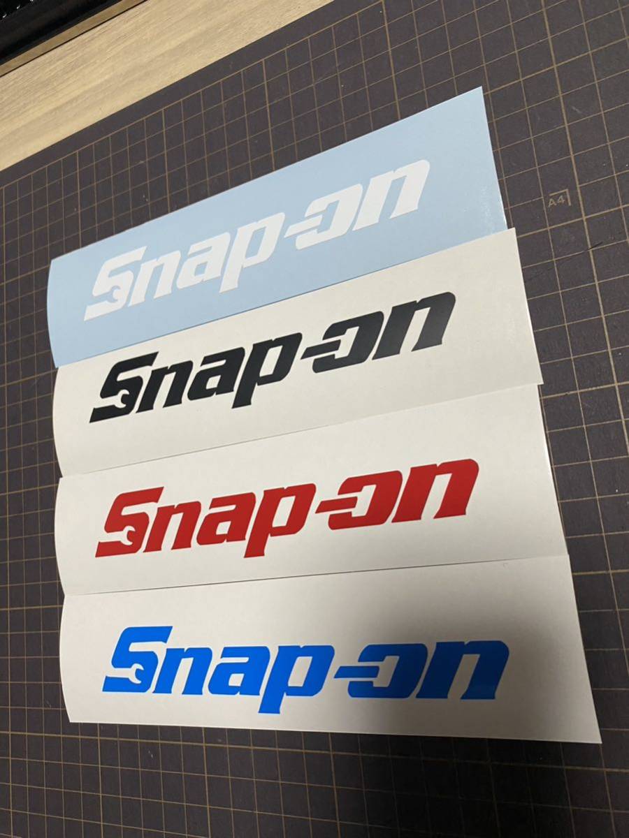 Snap-on(スナップオン) 風カッティングステッカー ロゴ USA パロディ　工具_画像3