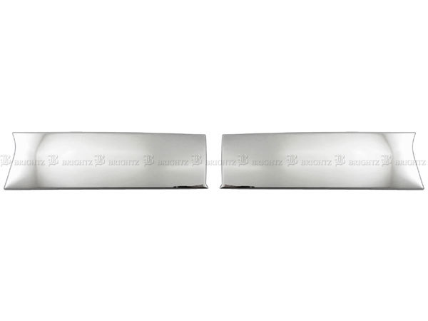 セレナ C28 FNC28 超鏡面 ステンレス メッキ フロント ライセンス エクステリア 外装 2PC LICENSE－065_画像2