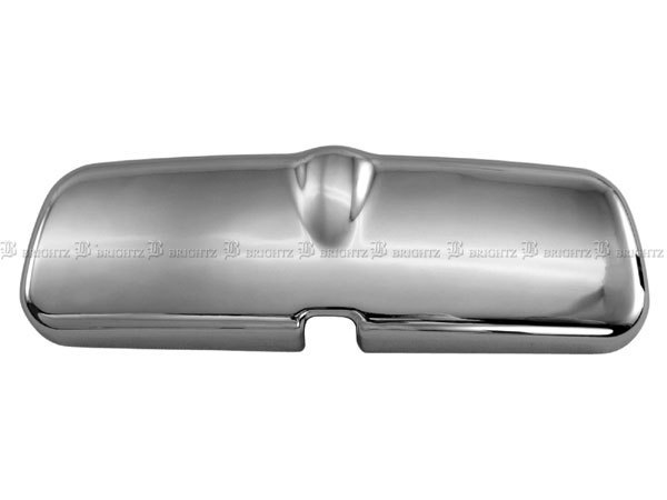 シルビア S13改 メッキ ルーム ミラー カバー バック ガーニッシュ ベゼル パネル ROOM－MIR－009_画像1