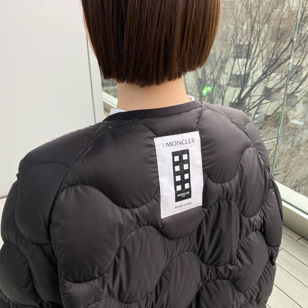 0 MONCLER GENIUS HYKE 22AW NADELHORNIS キルティング ダウン 0 MONCLER GENIUS HYKE 22AW NADELHORNIS キルティング ダウン