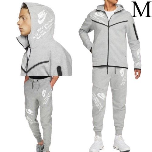 M ナイキ ロゴ テックフリース セットアップ グレー 新品 NIKE TECH FLEECE 上下 パーカー パンツ |Yahoo!フリマ(旧PayPayフリマ) M ナイキ ロゴ テックフリース セットアップ グレー 新品 NIKE TECH FLEECE 上下 パーカー パンツ |Yahoo!フリマ(旧PayPayフリマ)