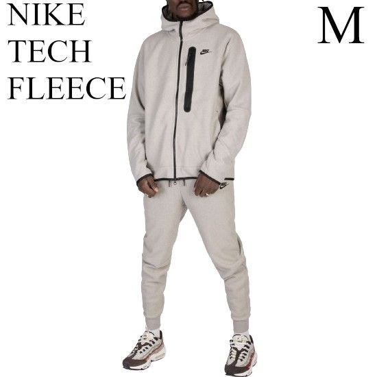 M NIKE テックフリース セットアップ ライトグレー TECH FLEECE