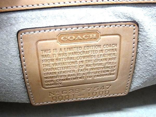 1円 COACH コーチ レザー ハンドバッグ トートバッグ 手持ちかばん ミニバック レディース レッド系 BG5421_画像6