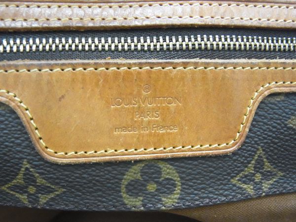 1円 LOUIS VUITTON ルイヴィトン M51108 モノグラム サックショッピング トートバッグ ショルダー 肩掛け レディース ブラウン系 BE7929_画像6