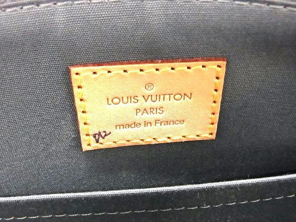 1円 LOUIS VUITTON ルイヴィトン Ｍ91560 モノグラムヴェルニ シャーウッドPM ショルダーバッグ 肩掛け ジーヴル イエロー系 BE8704_画像6