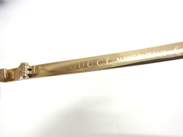 1円 ■極美品■ GUCCI グッチ GG00138S 61□14-145 メガネ 眼鏡 レディース メンズ ブラック系 AS5270_画像5