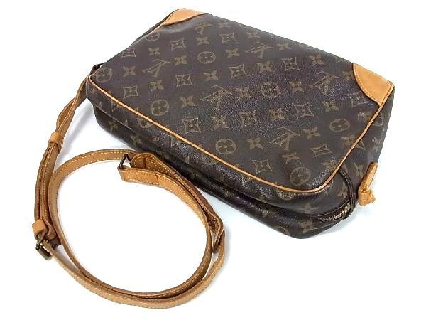 1円 LOUIS VUITTON ルイヴィトン M51272 モノグラム トロカデロ30 クロスボディ ショルダーバッグ レディース ブラウン系 BE7934_画像3