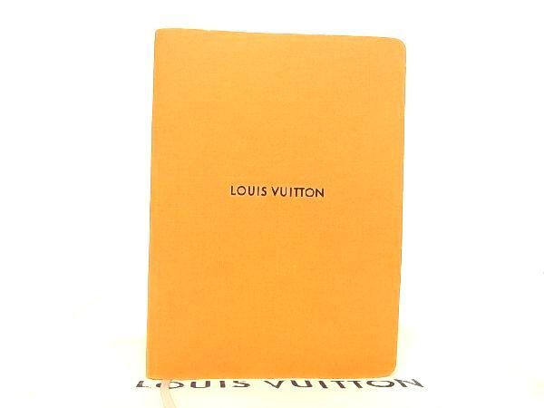 ■新品■未使用■ LOUIS VUITTON ルイヴィトン メモ帳 文房具 ステーショナリー オレンジ系 AT3396