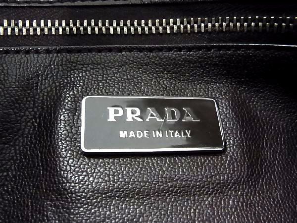 1円 ■美品■ PRADA プラダ パテントレザー ワンショルダーバッグ 肩掛けかばん レディース ブラウン系 BG6401_画像6