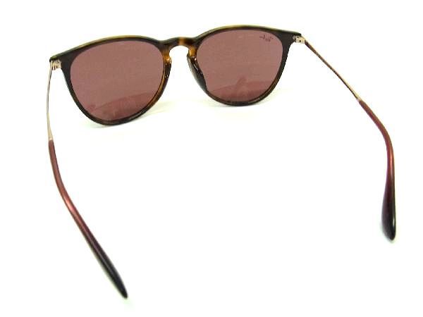 1円 Ray-Ban レイバン RB4171ーF ERIKA 6391/75 57□18 145 3N サングラス メガネ 眼鏡 レディース メンズ ゴールド系×ブラウン系 AT6199_画像2