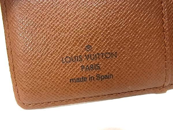 1円 ■美品■ LOUIS VUITTON ルイヴィトン R20005 モノグラム アジェンダPM 6穴式 手帳カバー スケジュール帳 ブラウン系 BG6169_画像4