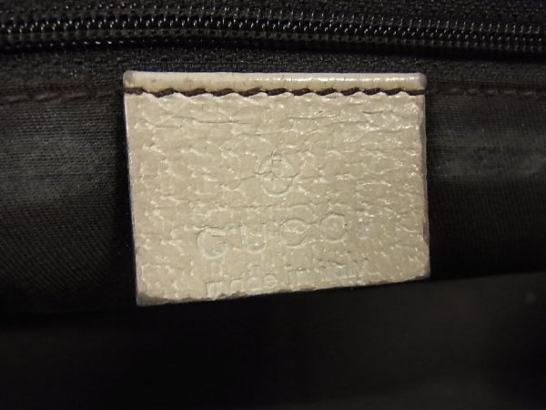 1円 GUCCI グッチ 161720 シェリーライン プリンシー GGキャンバス ハンドバッグ ショルダー 肩掛けかばん ブラウン系 BH0063_画像6