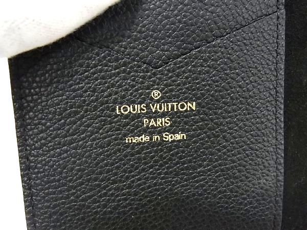 ■美品■ LOUIS VUITTON ルイヴィトン M69709 フォリオ モノグラム iPhone11 対応 アイフォンケース スマホケース ブラック系 AU5153_画像4